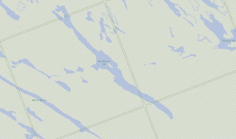 Zoning Map of Buckhorn Lake in Municipality of Georgian Bay and the District of Muskoka